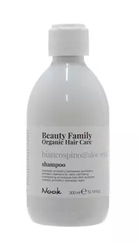 Nook Шампунь для ежедневного ухода Biancospino&amp;Aloe Vera, 300 мл (Nook, Beauty Family)