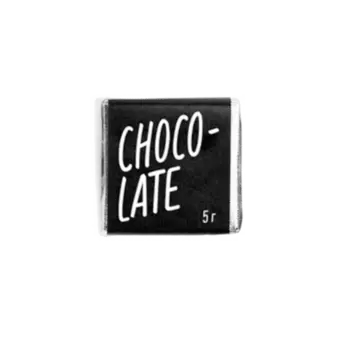 Шоколад молочный 5 г, 27% (10 штук)