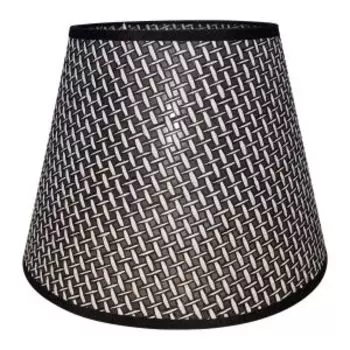 Абажур СИМВОЛ СВЕТА, E27, 250х160х190 мм, черный