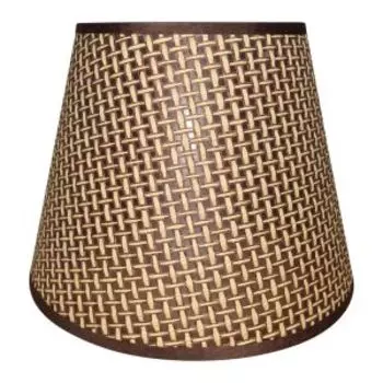 Абажур СИМВОЛ СВЕТА, E27, 250х160х190 мм, коричневый