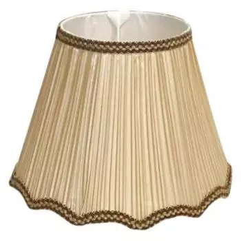 Абажур Символ Света СС-23, E27, 250х150х195 мм, бежевый