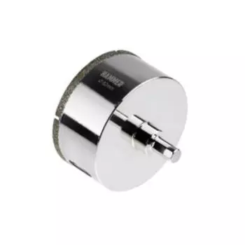 Алмазная трубчатая коронка Hammer Flex, 82 мм, алмаз 60Р, керамогранит