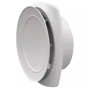 Анемостат приточный регулируемый с фланцем АБС, D100 мм