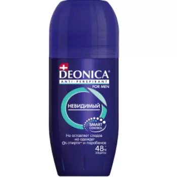 Антиперспирант Deonica for Men Невидимый, 50 мл, ролик