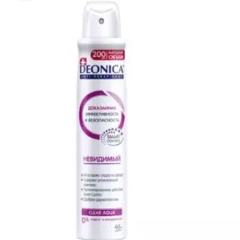 Антиперспирант Deonica Невидимый, спрей, 200 мл