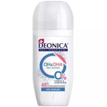 Антиперспирант Deonica Он&Она, 50 мл, ролик
