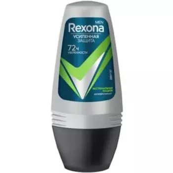 Антиперспирант Rexona Men Экстремальная Защита, 50 мл, ролик