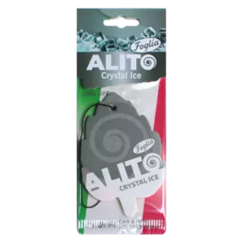 Ароматизатор картонный Alito Foglia Кристальный лед