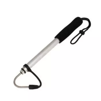 Багорик телескопический, 29-65 см, алюминиевый, защита жала силикон, ручка неопрен