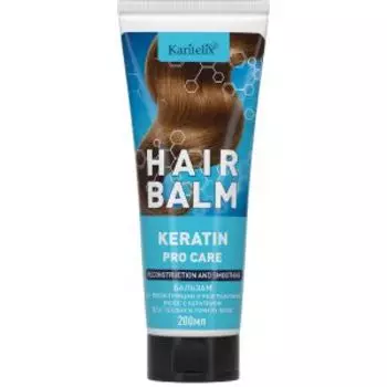 Бальзам для тусклых и ломких волос Karitelix Keratin Реконструкция и разглаживание, 200 мл