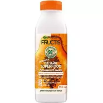 Бальзам для волос Garnier Fructis Папайя Superfood, 350 мл