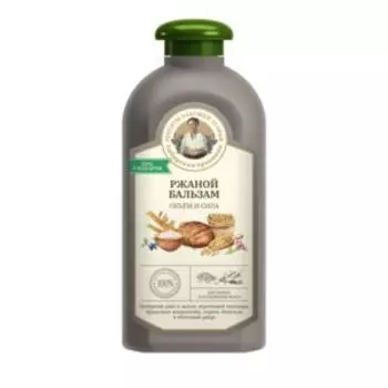 Бальзам для волос Рецепты Бабушки Агафьи Объём и сила, Ржаной, для тонких и ослабленных волос, 500 мл