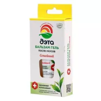 Бальзам-гель после укусов Дэта Семейный, 20 мл