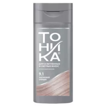 Бальзам оттеночный для волос Тоника, Платиновый Блондин, 9.1, 150 мл