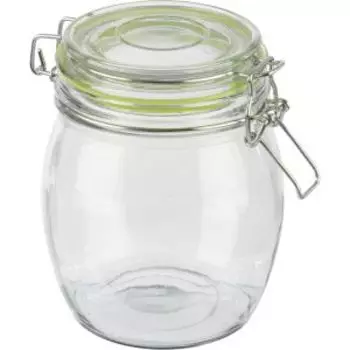 банка Bravo, 750 мл, с бугельным замком, стекло
