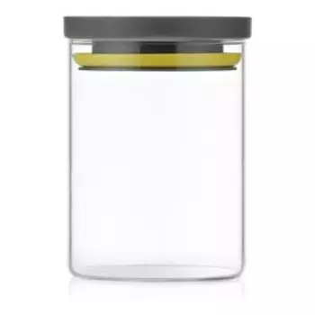Банка для хранения Ergo с крышкой, 600 мл, стекло