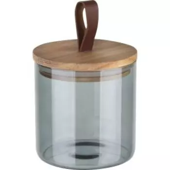 Банка для хранения Leonord Albero di Marmo, 600 мл, стекло/дерево