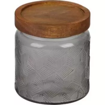 Банка для хранения Leonord Amaretto, 500 мл, стекло/дерево