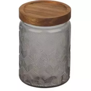 Банка для хранения Leonord Amaretto, 750 мл, стекло/дерево