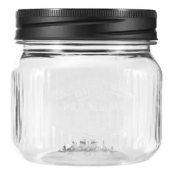 Банка Premium, 0.6 л, пластик