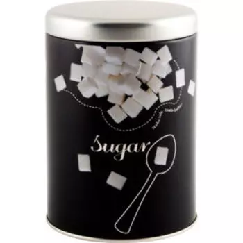 Банка с крышкой Сахар, 900 мл, металл
