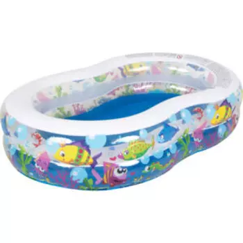 Бассейн детский надувной Рыбки, 175х109х46 см