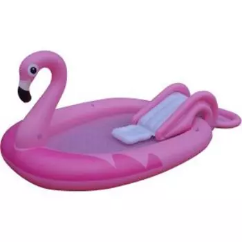 Бассейн надувной игровой Фламинго, 213х123х78 см