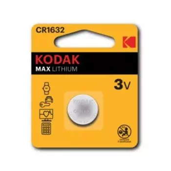 Батарейки KODAK MAX Lithium, CR1632-1BL