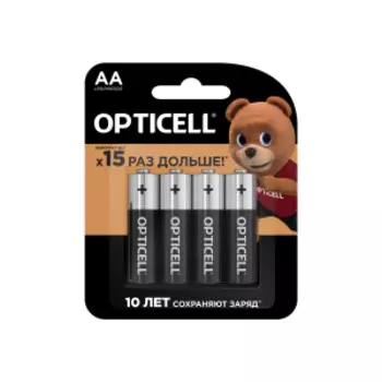 Батарейки Opticell Basic, AA, 4 шт