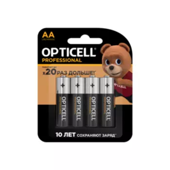 Батарейки Opticell Professional, AA, 4 шт