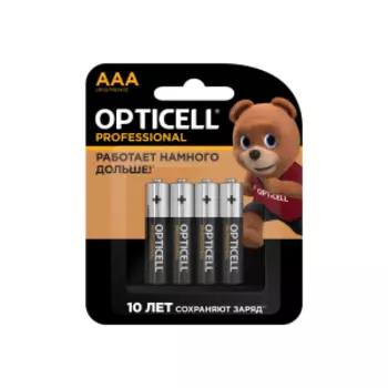 Батарейки Opticell Professional, AAA, 4 шт