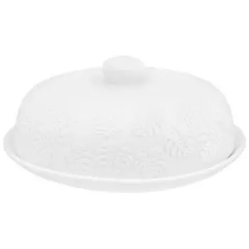 Блинница Elan Gallery Тропики, 23х23х9.5 см, фарфор