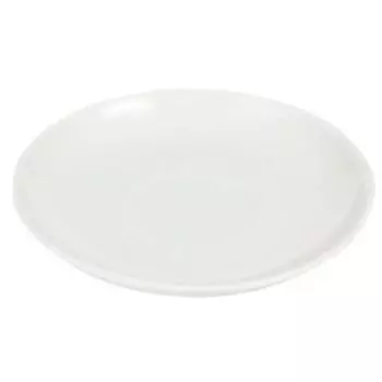 Блюдце кофейное Белое изделие, 12 см, фарфор