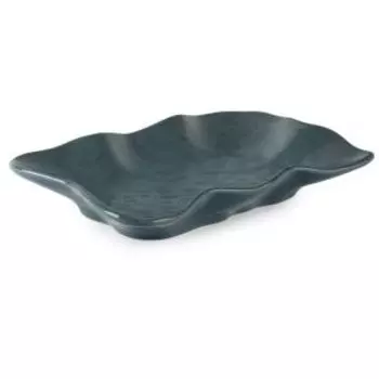 Блюдо Domenik Stone, 26 см, керамика, синий