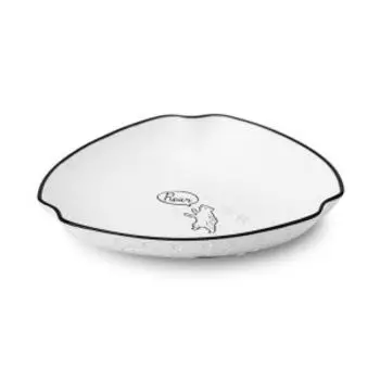 блюдо Forest Life медведь 20,7х3,9 см, фарфор