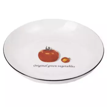 Блюдо круглое Salad, 23 см, фарфор