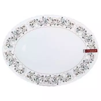 Блюдо овальное Cканди, 30 см, стекло