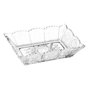 Блюдо прямоугольное Atmosphere Wonder, 12.5х9х3 см, стекло