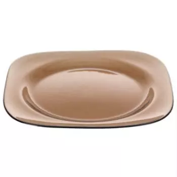 Блюдо сервировочное Броунз, 31 см, стекло