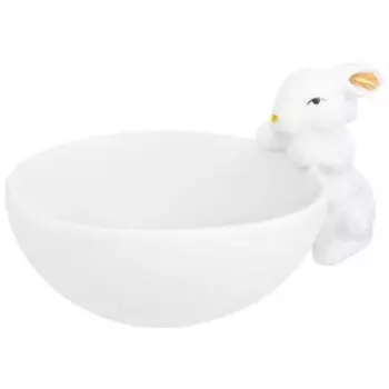Блюдо сервировочное Кролик, 18 см, керамика