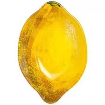 блюдо сервировочное Лимон 15х10,5х3,2 см, стекло