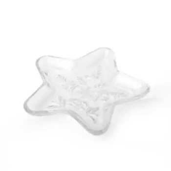 Блюдо Wonder Звезда, 21х21х2.5 см, стекло