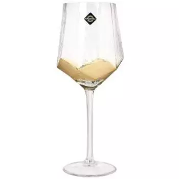 Бокал для вина Дарио золото, 500 мл, стекло