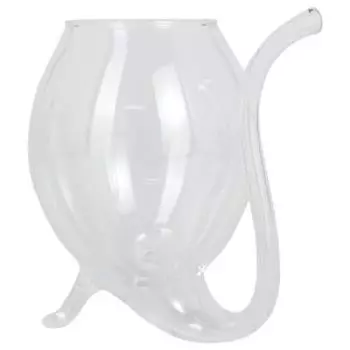 Бокал с трубочкой, 300 мл, стекло