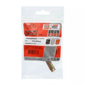 Болт анкерный с гайкой Tech-Krep, 10х97 мм, 1 шт