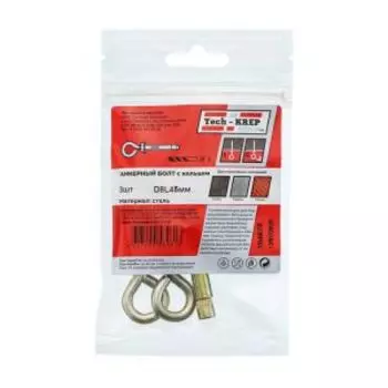 Болт анкерный с кольцом TECH-KREP, 8х45мм, 3шт