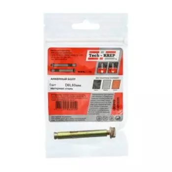 Болт анкерный TECH-KREP, 8х60мм, 1 шт