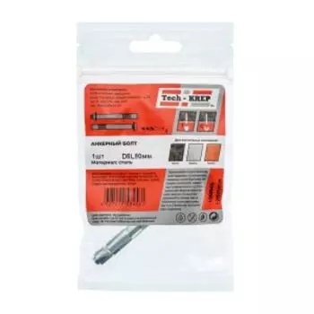 Болт анкерный TECH-KREP, 8х80мм, 1 шт