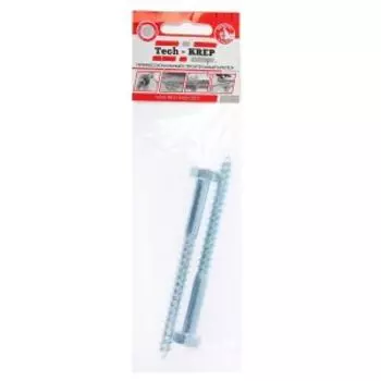 Болт сантехнический Tech-Krep, оцинкованный, 8х120 мм, 2 шт