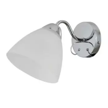 Бра Блеск, Е27, 40Вт, 24х16х14 см, металл, стекло, хром